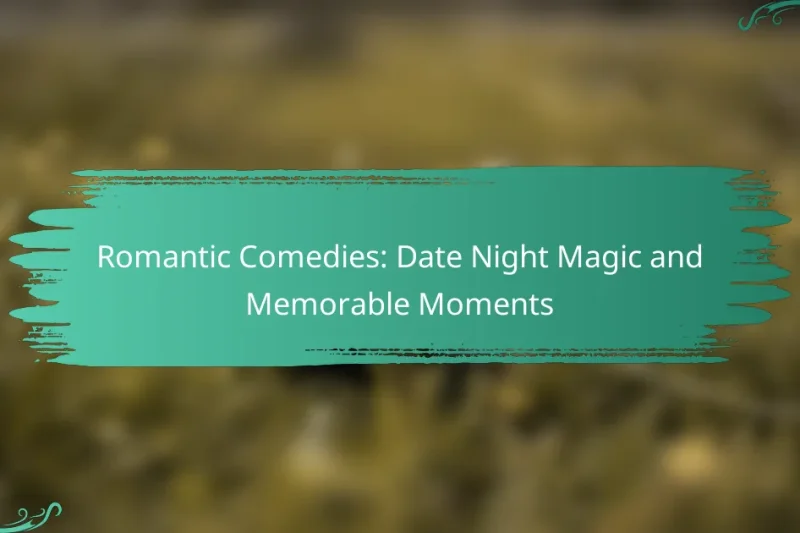 Romantic Comedies: Date Night Magic and Memorable Moments